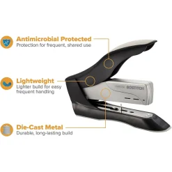 Staplers|Bostitch Black Heavy Duty Desktop Stapler, 100-Sheet Capacity, Staples Included, Black (AMAX1300)