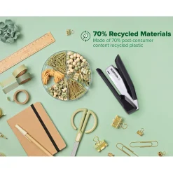 Staplers|Bostitch InPower+28 Desktop Stapler, 28-Sheet Capacity, Silver/Black (ACF1110)