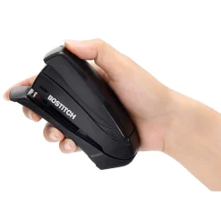 Staplers|Bostitch Inspire Desktop Stapler, 15-Sheet Capacity, Staples Included, Black (AMAX1493)