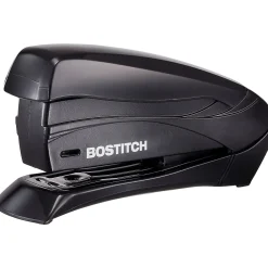 Staplers|Bostitch Inspire Handheld Stapler, 15-Sheet Capacity, Staples Included, Black (1491-BLK)