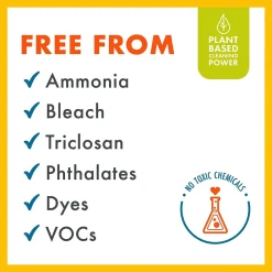 Disinfecting Cleaner, Lemon Scent, 28 Oz. (003007)<Boulder Clean Hot