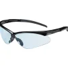 Bouton Optical Safety Glasses, Adversary, Black Frame, Light Blue Lens, Anti-scratch (250-28-0003)