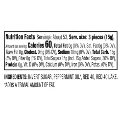 Bob's Brach's Peppermint Mints, 28 oz., 160 Pieces/Tub (209-02493)