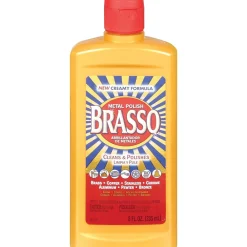 Stainless Steel & Metal Cleaner Polish, 8 oz., 8/Carton (2660089334)<Brasso Online