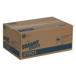 Industrial Cloth Cleaning Wipers, Blue, 84 Wipers/Box (21501)<Brawny Discount
