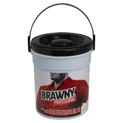 Industrial Cloth Cleaning Wipers, Blue, 84 Wipers/Box (21501)<Brawny Discount