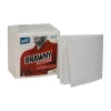 Professional A400 Cellulose Cleaning Wipers, 13" x 13", White, 800 Wipers/Box, 16/Carton (29215)<Brawny Hot