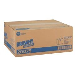Professional D300 Cellulose Cleaning Wipers, 16" x 9.25", White, 110 Wipers/Box (20075)<Brawny New