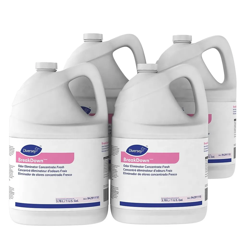 Odor Eliminator Concentrate, Fresh, 4/Carton (94291110)<BreakDown Online