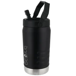 Geojug Stainless Steel Double Walled Sports Water Jug, 64 oz., Black (G-1900BK)<Brentwood Discount