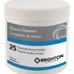 â„¢ Dissolvable Portion Packets - Glass Cleaner, 25/Pk (BPR28371-B)<Brighton Professional