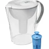 Brita Large 10 Cup Pacifica White Water Filter Pitcher withFilter (36515)