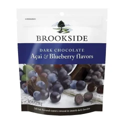Brookside Acai & Blueberry Flavored Dark Chocolate Pieces, 7 oz., 12/Carton (HEC38971)