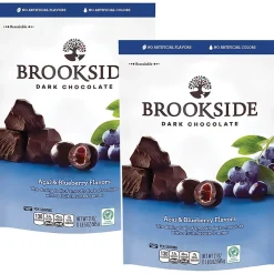 Brookside Dark Chocolate Acai and Blueberry Flavors, 21 Ounces, 2/BD (HEC91145)