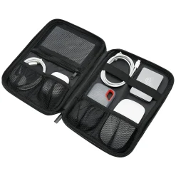 6.69" Fabric Travel Organizer, Black (BNSM0001)<Brookstone Hot