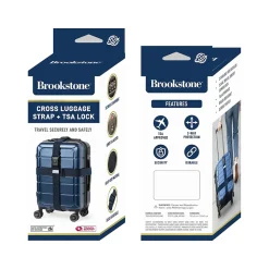 3-Digit Combination Lock, Blue (BSLS0001)<Brookstone Online