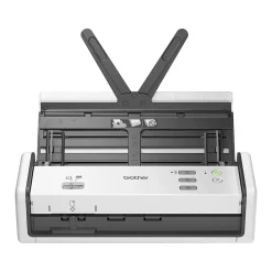 Brother ADS-1300 Compact Desktop Document Scanner, White/Black