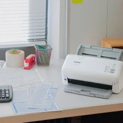 Brother ADS-4300N Duplex Document Scanner, Gray