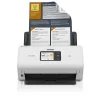 Brother ADS3300W Wireless Duplex Document Scanner, White/Black