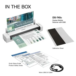 Brother DSmobile DS-740D Duplex Portable Scanner White