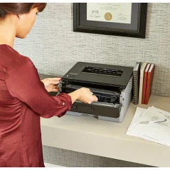 Brother HL-L2350DW Wireless Monochrome Laser Printer, Refurbished