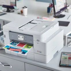 Brother INKvestment Tank MFC-J4535DW Wireless Color Inkjet Printer, All-In-One Supertank, Print, Scan, Copy, Fax