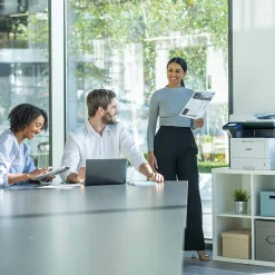 Brother MFC-L5710DW Business Wireless Monochrome Laser All-in-One Printer, Print, Scan, and Copy