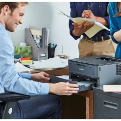 Brother Refurbished HL-L2370DW Wireless Monochrome Laser Printer