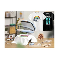 Brother Sublimation Printer and Craft Express Elite Auto Heat Press Bundle, Kitchen Gifts