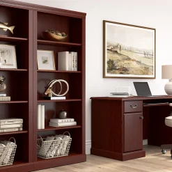 Bookcases*Bush Business Furniture Arlington 72"H 5-Shelf Bookcase, Harvest Cherry (WC65515-03)