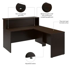 L-Desks*Bush Business Furniture Arrive 60