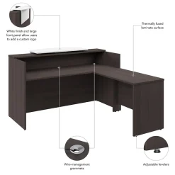 L-Desks*Bush Business Furniture Arrive 72
