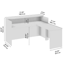Office Desks*Bush Business Furniture Arrive 72