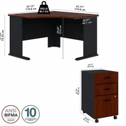 Office Desks*Bush Business Furniture Cubix 48