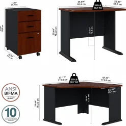 Computer Desks*Bush Business Furniture Cubix 48