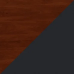 Computer Desks*Bush Business Furniture Cubix 36W Desk with Mobile File Cabinet, (SRA024HCSU) Hansen Cherry/Galaxy