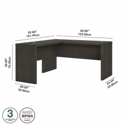 L-Desks*Bush Business Furniture Echo 60