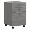 File Cabinets*Bush Business Furniture Echo 3 Drawer Mobile File Cabinet, Modern Gray (KI60401-03)