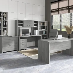 File Cabinets*Bush Business Furniture Echo 2 Drawer Lateral File Cabinet, Modern Gray (KI60402-03)