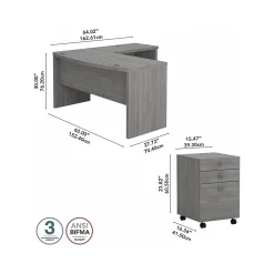 L-Desks*Bush Business Furniture Echo 60