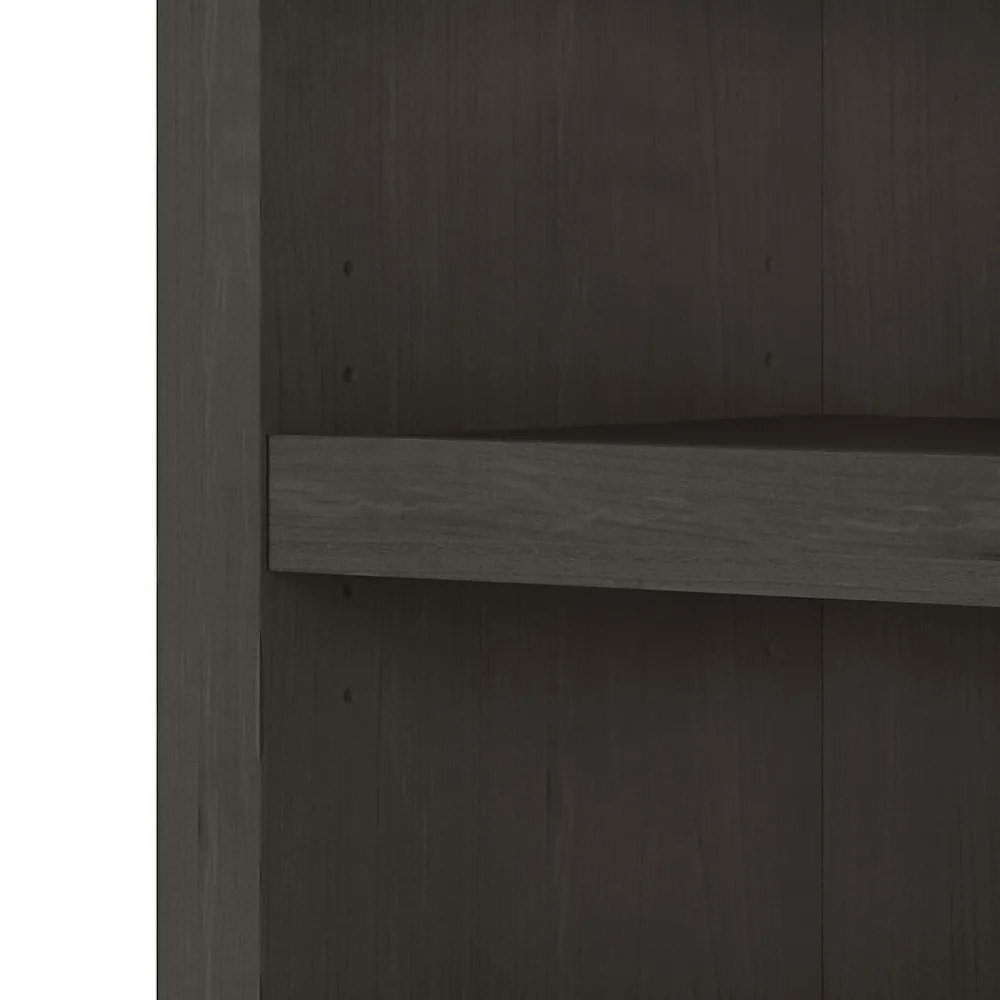 Bookcases*Bush Business Furniture Echo 5 Shelf Bookcase, Charcoal Maple (KI60304-03)