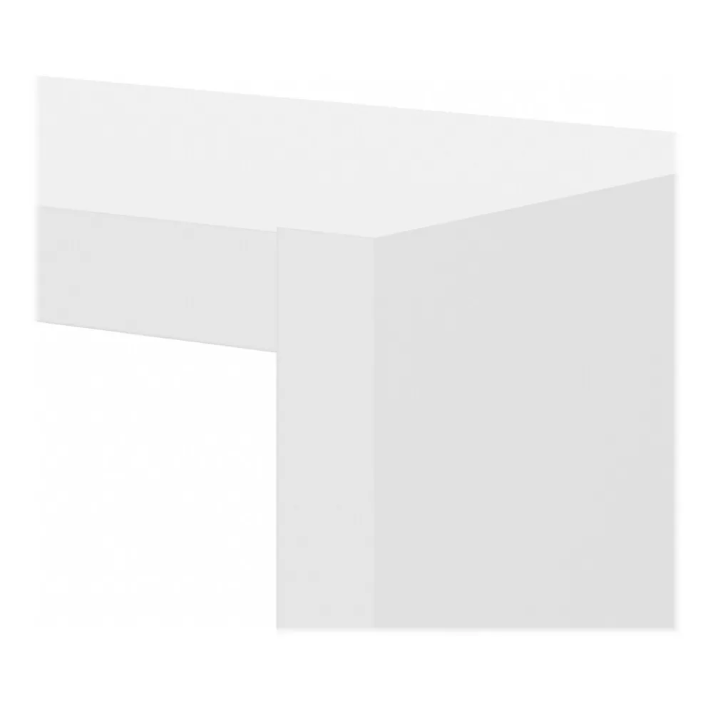 Office Desks*Bush Business Furniture Echo 56W Bookcase Desk, Pure White/Modern Gray (KI60507-03)