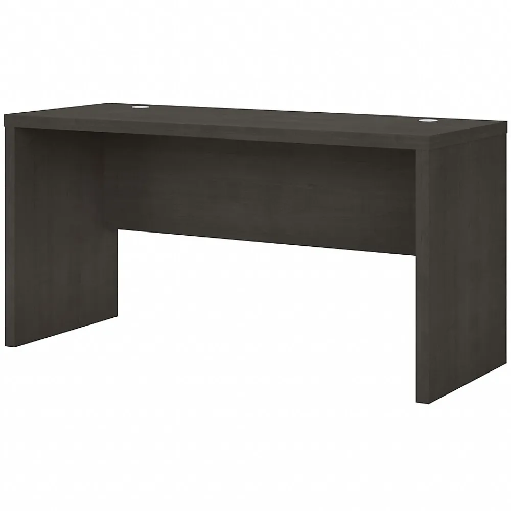 Office Desks*Bush Business Furniture Echo 60"W Credenza Desk, Charcoal Maple (KI60306-03)