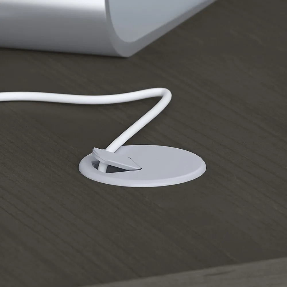 Office Desks*Bush Business Furniture Echo 60"W Credenza Desk, Charcoal Maple (KI60306-03)