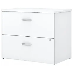 File Cabinets*Bush Business Furniture Easy Office 2-Drawer Lateral File Cabinet, Locking, Letter/Legal, Pure White, 36" (EO109WHSU)