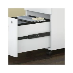 File Cabinets*Bush Business Furniture Easy Office 2-Drawer Mobile Vertical File Cabinet, Letter/Legal Size, Lockable, Pure White (EO108WHSU)