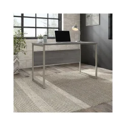 Computer Desks*Bush Business Furniture Hybrid 48"W Computer Table Desk with Metal Legs, (HYD148PG) Platinum Gray