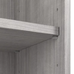 Bookcases*Bush Business Furniture Hustle Tall 5 Shelf Bookcase, Platinum Gray (HUB230PG)