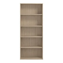 Bookcases*Bush Business Furniture Hustle Tall 5 Shelf Bookcase, Natural Elm (HUB230NE)