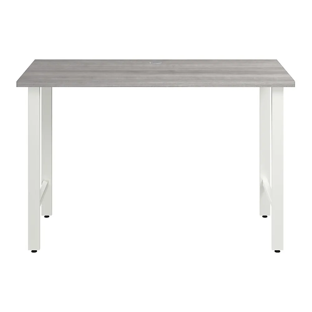 Office Desks*Bush Business Furniture Hustle 48"W Computer Desk with Metal Legs, Platinum Gray (HUD148PG)